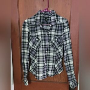 FLANNEL  LONGSLEEVE TOP Medium size